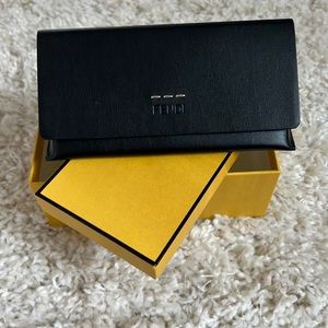 Triangle Fendi sunglass case